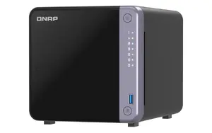 QNAP TS-432X-4G NAS Tower, Alpine AL-524 2GHz, 4GB DDR4, 4-Bay, 10GbE