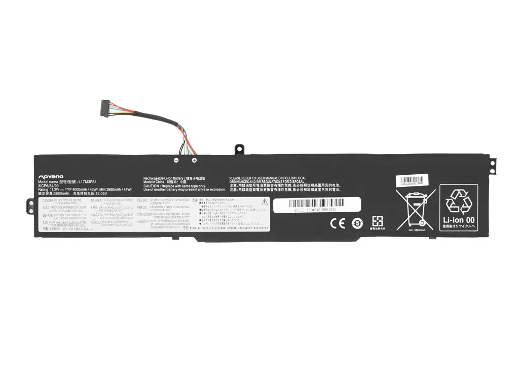 Movano BT/LE-330 Battery for Lenovo IdeaPad 330-15ICH 17ICH Photo 5