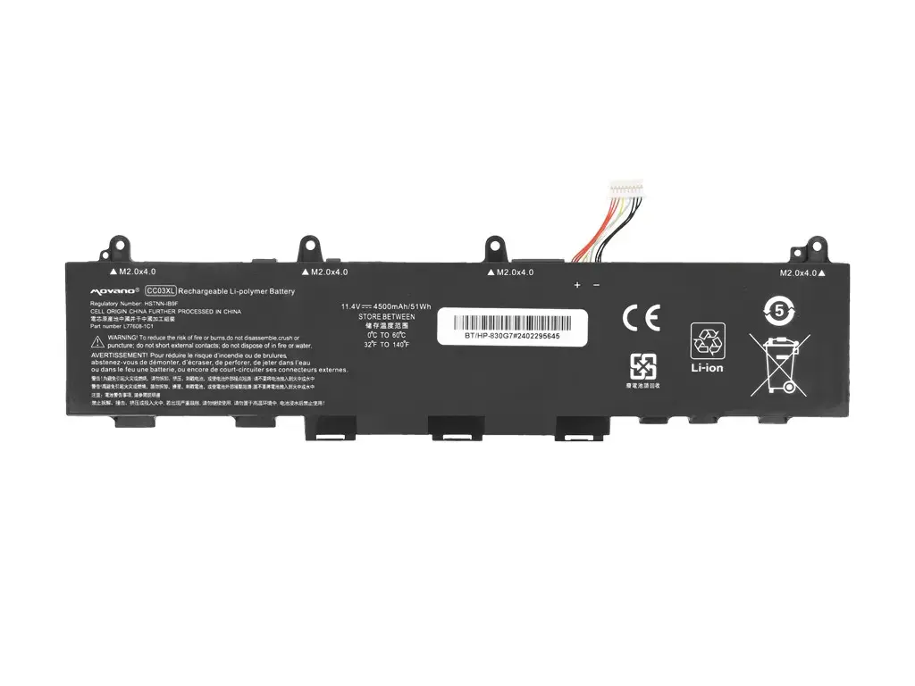 Movano CC03XL Battery for HP EliteBook 830 840 G7 G8 Photo 5