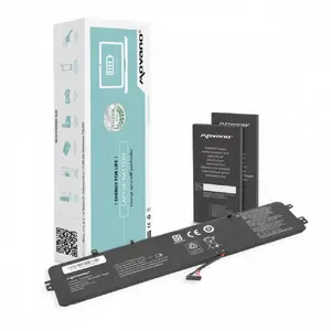 Movano Laptop Battery for Lenovo 700-15ISK, 4000 mAh, 44 Wh