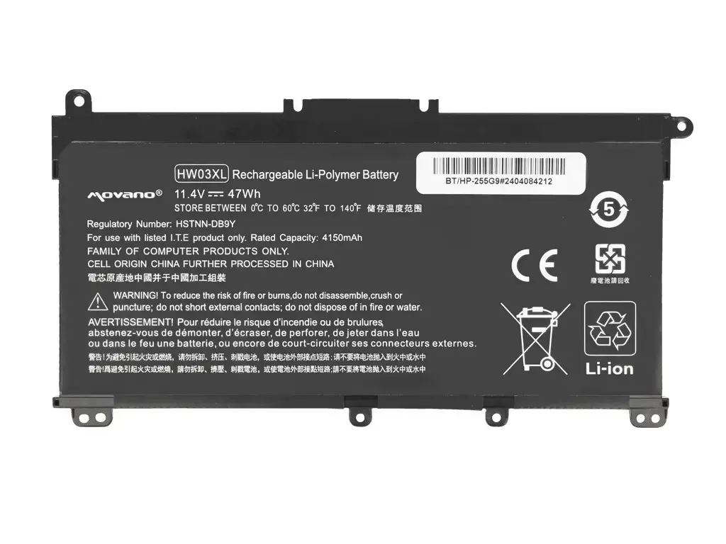 Movano HW03XL akumulators HP 15-EG 15-EH 17-CN 17-CP Photo 5