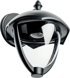 GTV GRANDE-AD Outdoor Wall Light, E27, max 60W, IP54, Black