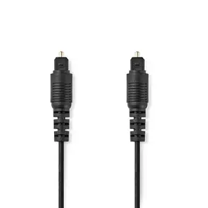 Аудиокабель Nedis CAGL25000BK20 TOSLINK 2 м черный