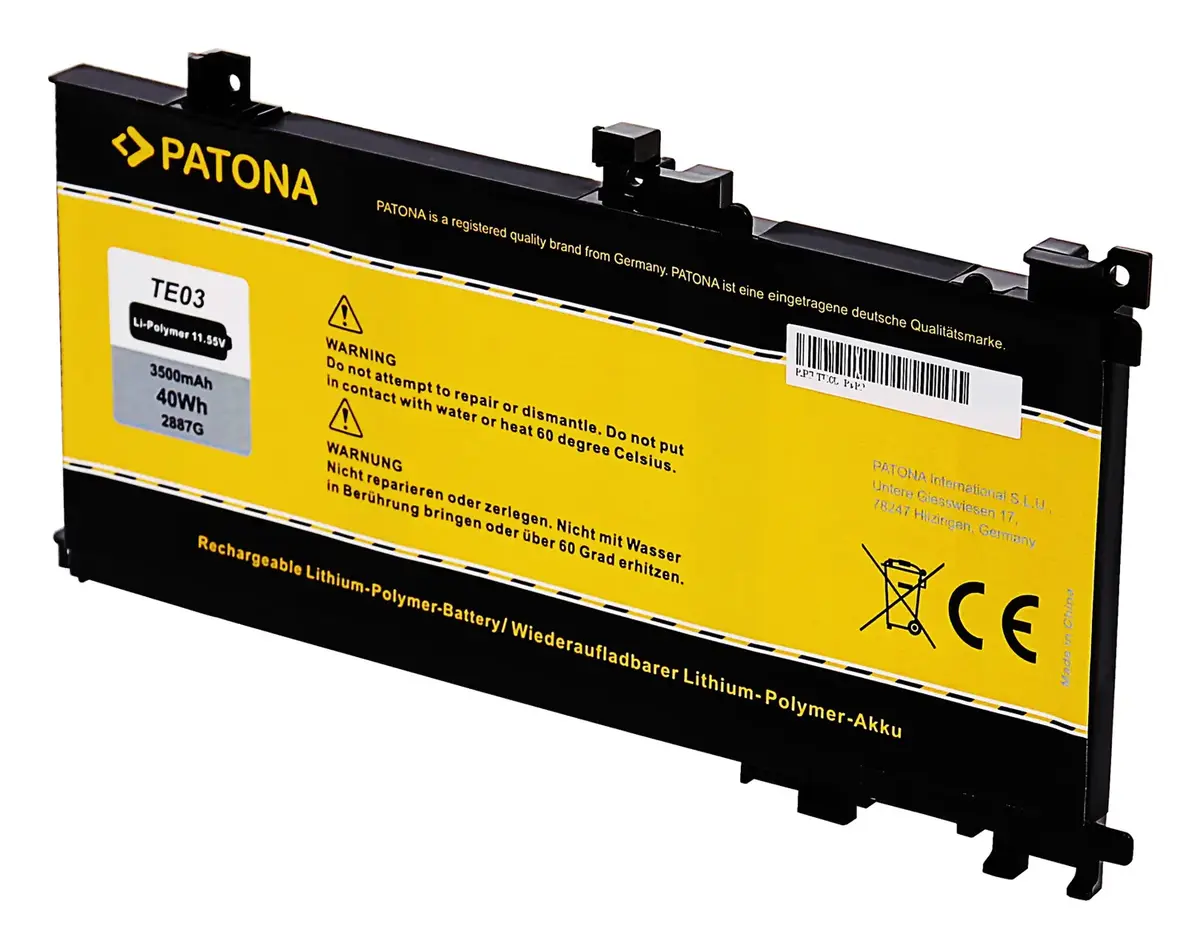 Аккумулятор для ноутбука PATONA 2887 для HP Photo 2