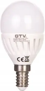 Светодиодная лампа GTV LD-SMB45B-10 E14 B45B Ceramic 10 Вт 1000 лм 3000 К