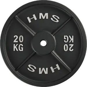 HMS TCN20 Weight Plate 20 kg Black