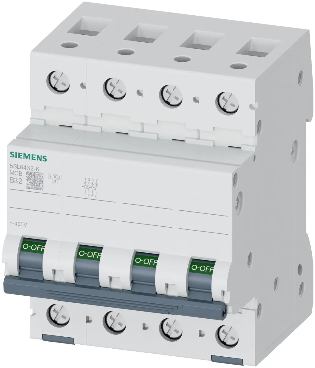 Siemens 4 polu automātiskais slēdzis 32A