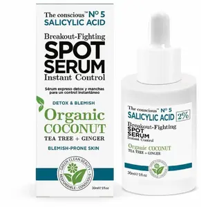 Sejas serums The Conscious Salicylic Acid Kokos 30 ml