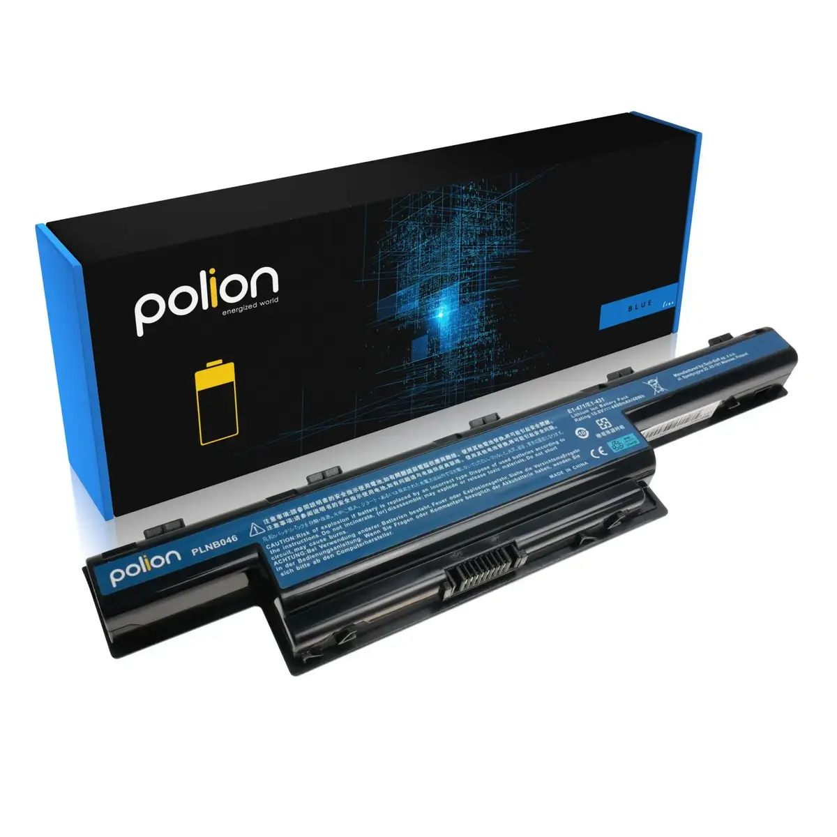 Аккумулятор Polion PLNB046 для Acer, eMachines, Gateway, Packard Bell Photo 2