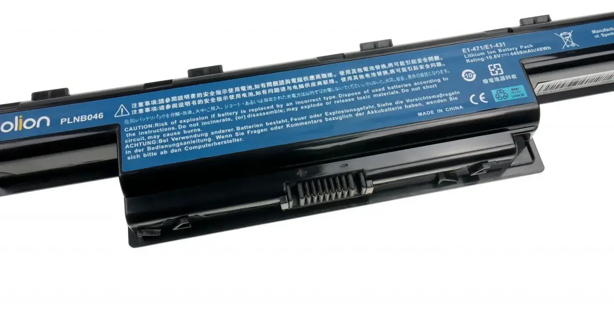 Аккумулятор Polion PLNB046 для Acer, eMachines, Gateway, Packard Bell Photo 3