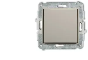 Karlik MINI Intermediate Switch Mechanism, 1-Gang, Taupe, 60MWP-6.1