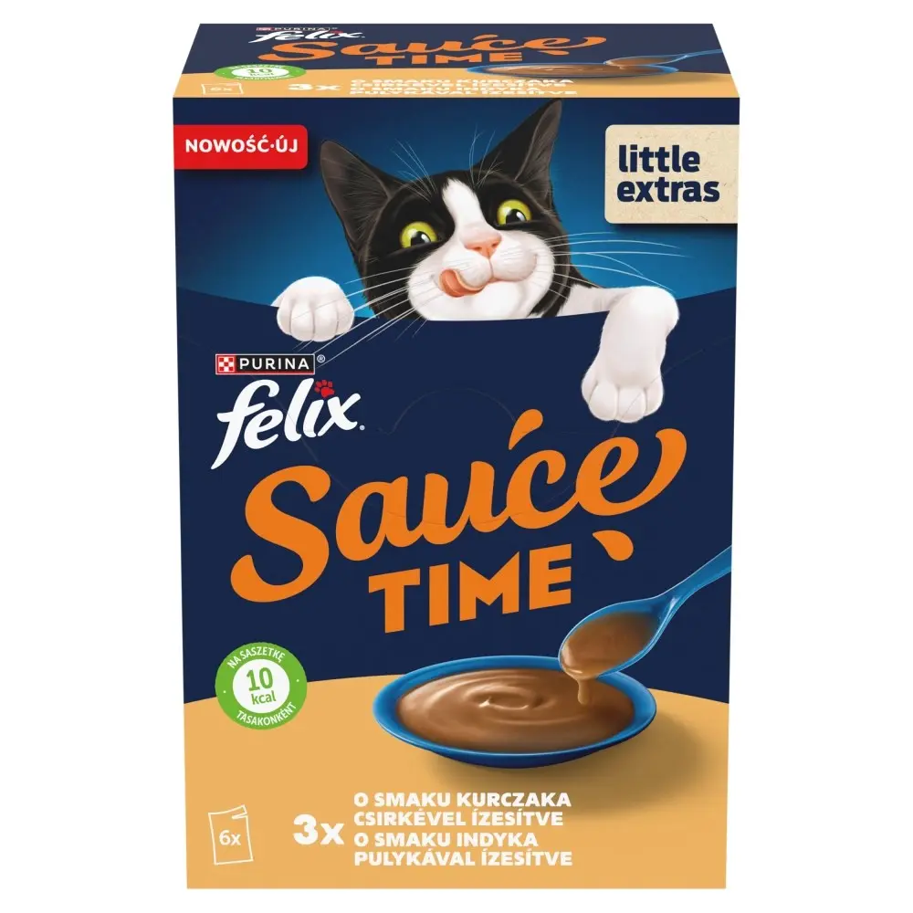Mitrā barība kaķiem Purina Felix Sauce