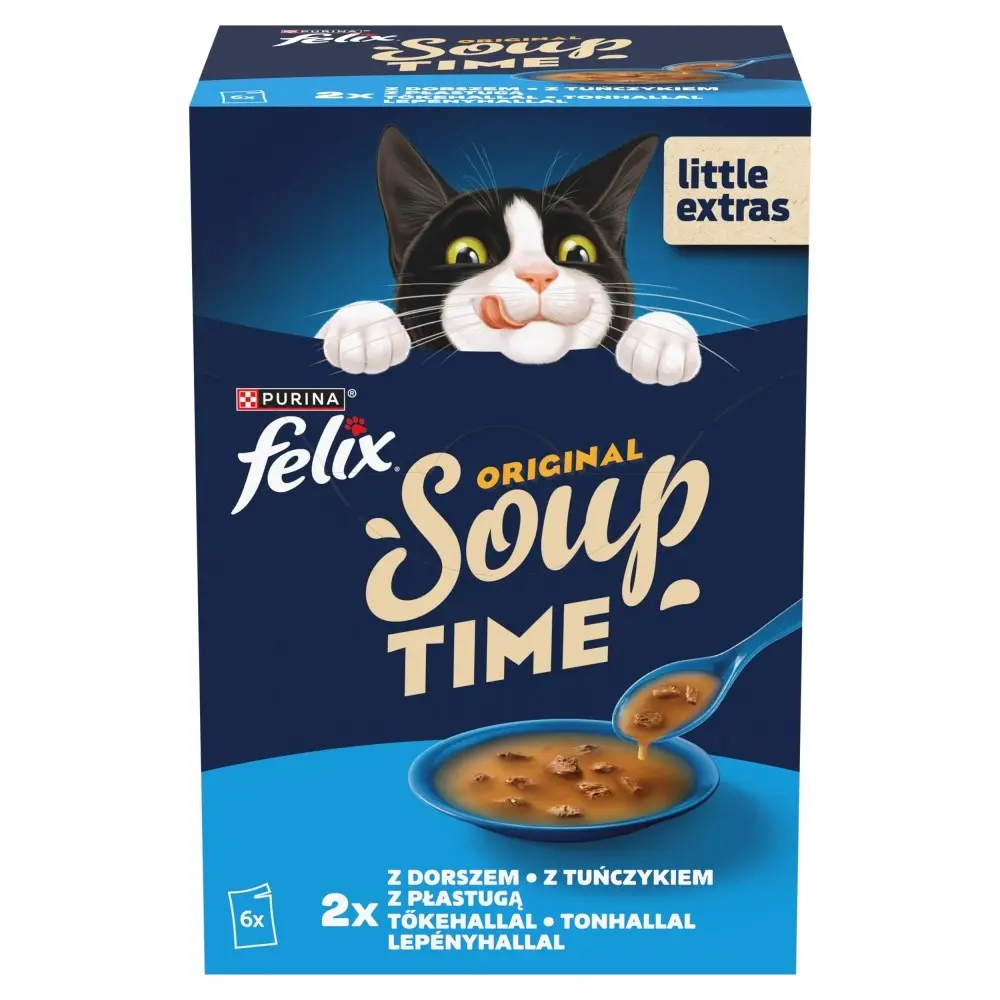 Mitrā kaķu barība Purina Felix Soup