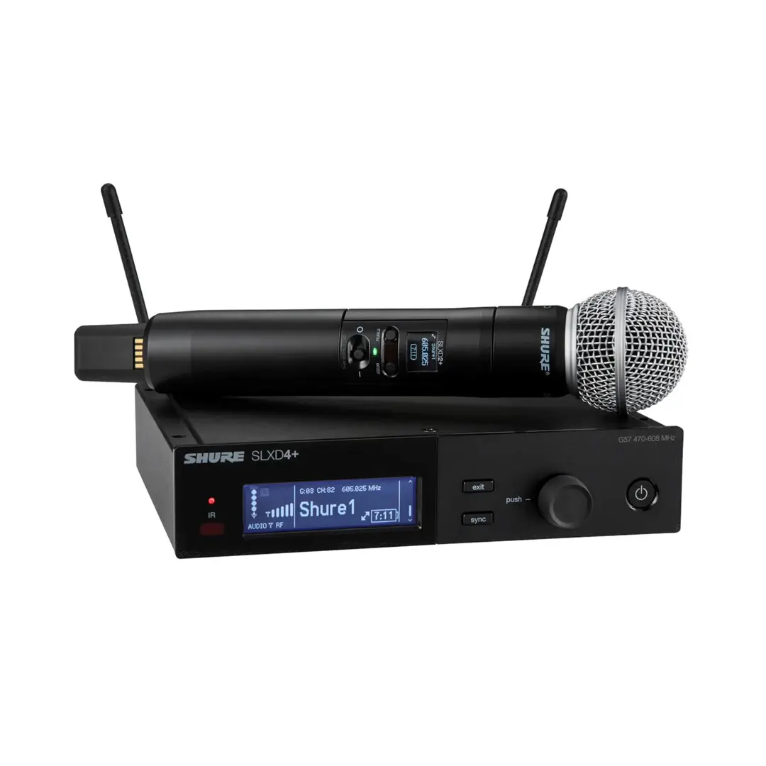 Shure SLXD24+E/58 bezvadu mikrofonu sistēma ar