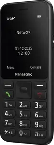 Мобильный телефон для пожилых людей Panasonic KX-TU260EXB 2.4 дюйма 4G черный