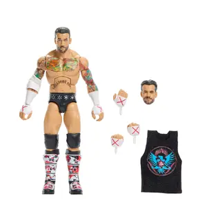 Mattel WWE Elite Collection Top Picks CM Punk 6-inch Action Figure with Accessories