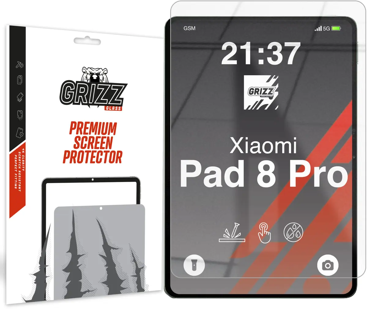 GrizzGlass HybridGlass hibrīda ekrāna aizsargstikls Xiaomi