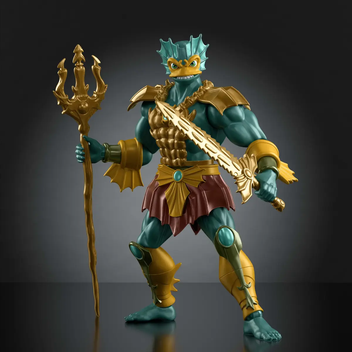 Mattel Masters of the Universe Origins 200X Mer-Man figūra Photo 4