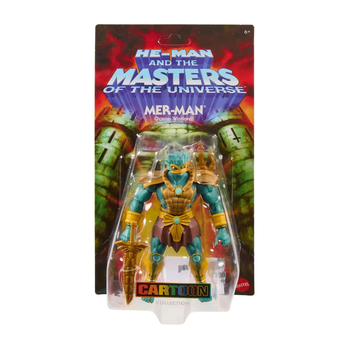 Mattel Masters of the Universe Origins 200X Mer-Man figūra Photo 6