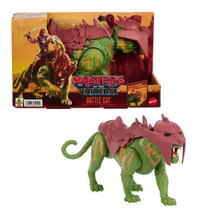 MATTEL Masters of the Universe 2026 Movie Battle Cat Creature Figure with Chomp & Roar Action Feature