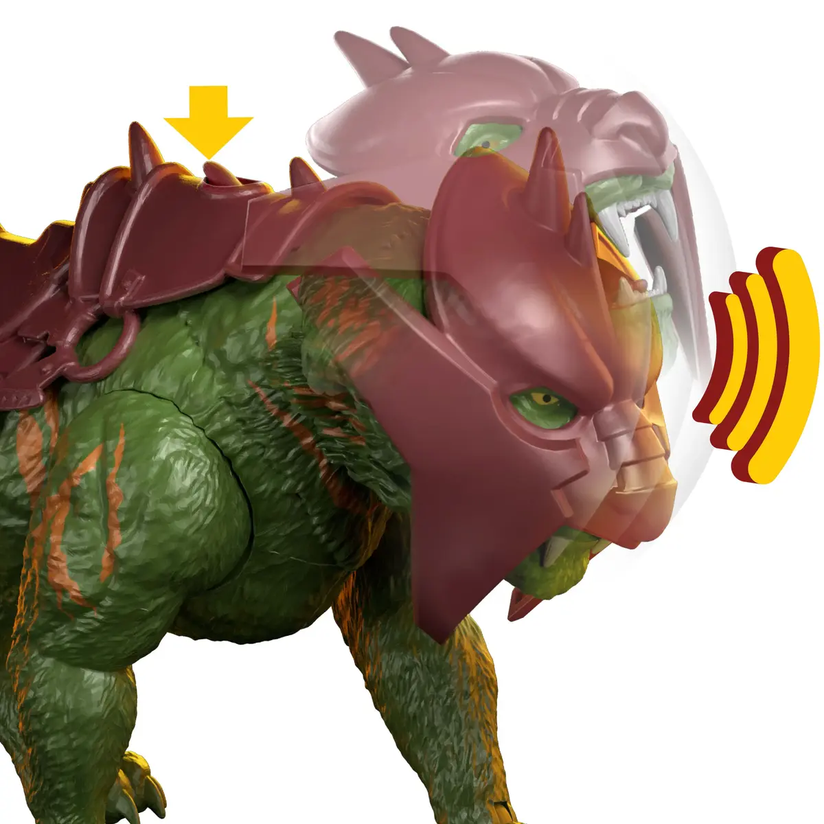 MATTEL Masters of the Universe 2026 Movie Battle Cat figūra Photo 3