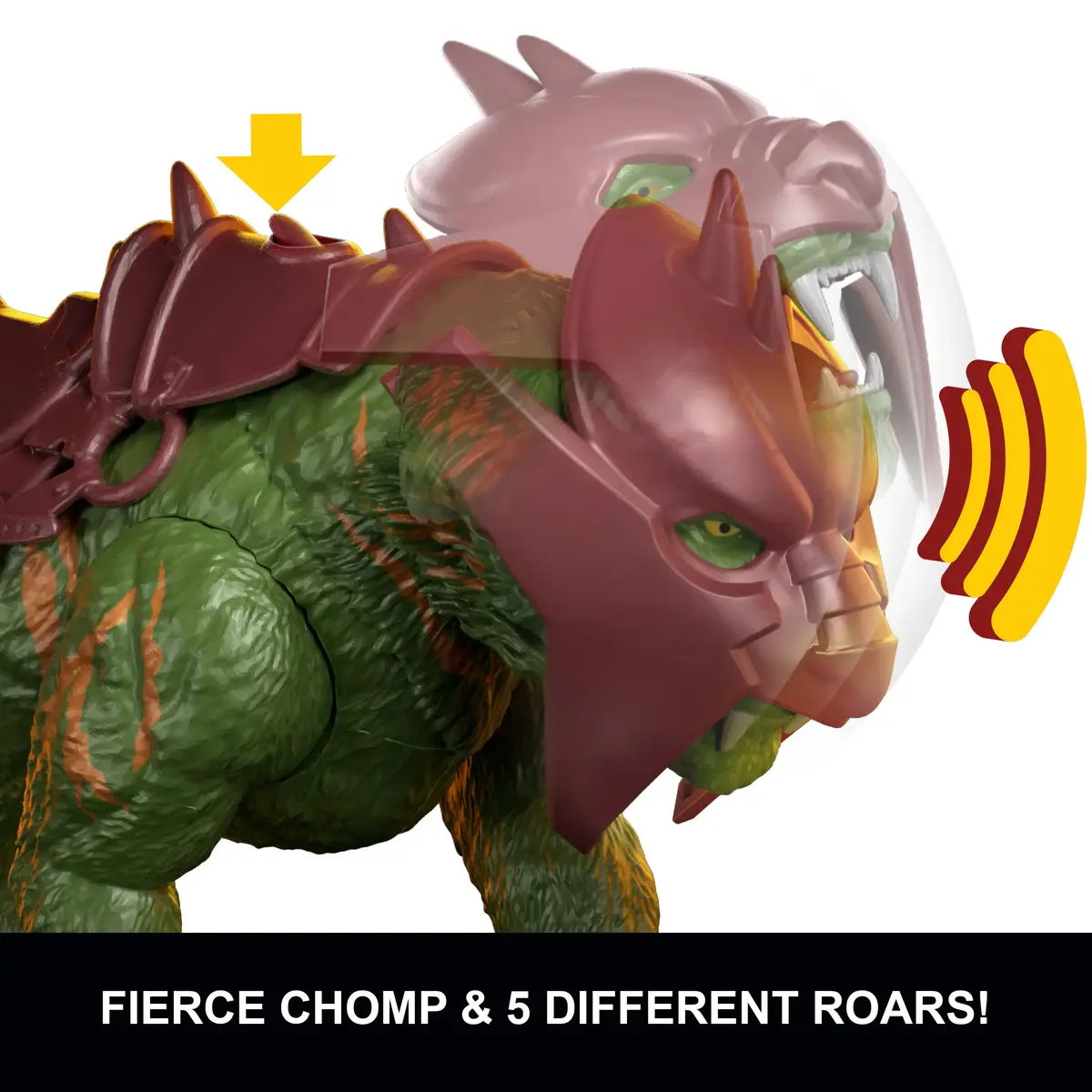 MATTEL Masters of the Universe 2026 Movie Battle Cat figūra Photo 8