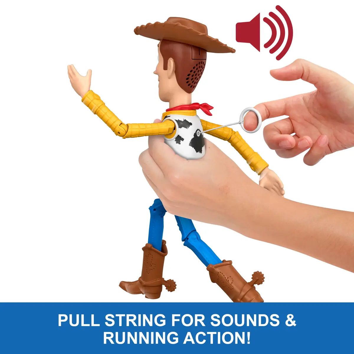 Mattel Toy Story 5 skrienošā Vudija interaktīvā figūriņa Photo 7