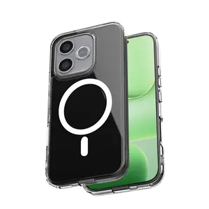Crong Hybrid Clear Magnetic MagSafe Case for Honor 600 Lite 5G