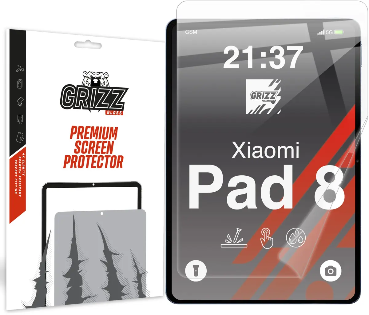 GrizzGlass CeramicFilm keramiskā ekrāna aizsargplēve Xiaomi