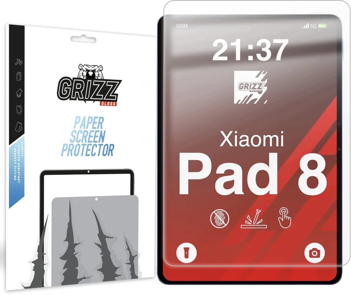 GrizzGlass PaperScreen matēta ekrāna aizsargplēve Xiaomi