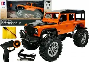LEAN Sport Land Rover Defender Remote Controlled Car 1:14 Orange