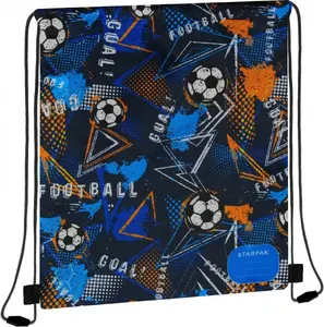 Starpak Football Blue Shoulder Bag STK-00