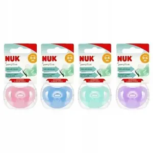 Пустышка Nuk Sensitive 0-6 месяцев