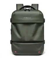 MYBALO Vacuo FLY Compression Travel Backpack for Ryanair Underseat - Green