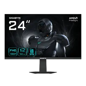 GIGABYTE GS24F14 24 collu Full HD spēļu monitors, 1920 x 1080, 144Hz, 1ms, IPS panelis, HDMI, DisplayPort