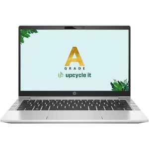 Восстановленный ноутбук класса А Upcycle It HP ProBook 640 G9 с процессором Intel Core i5-1235U, 14-дюймовым экраном Full HD, 16 ГБ ОЗУ, 256 ГБ SSD и Windows 11 Pro