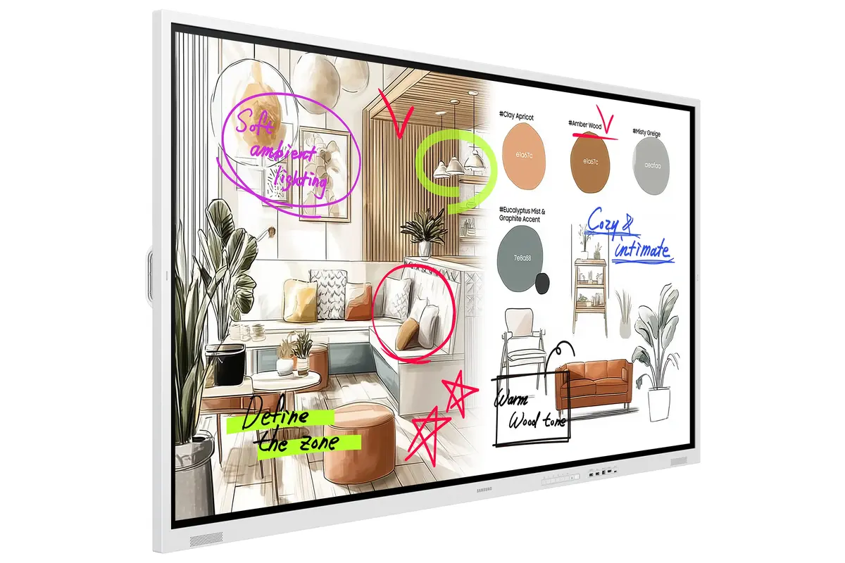 Интерактивный дисплей Samsung The Flip 85 дюймов WMFX Photo 2