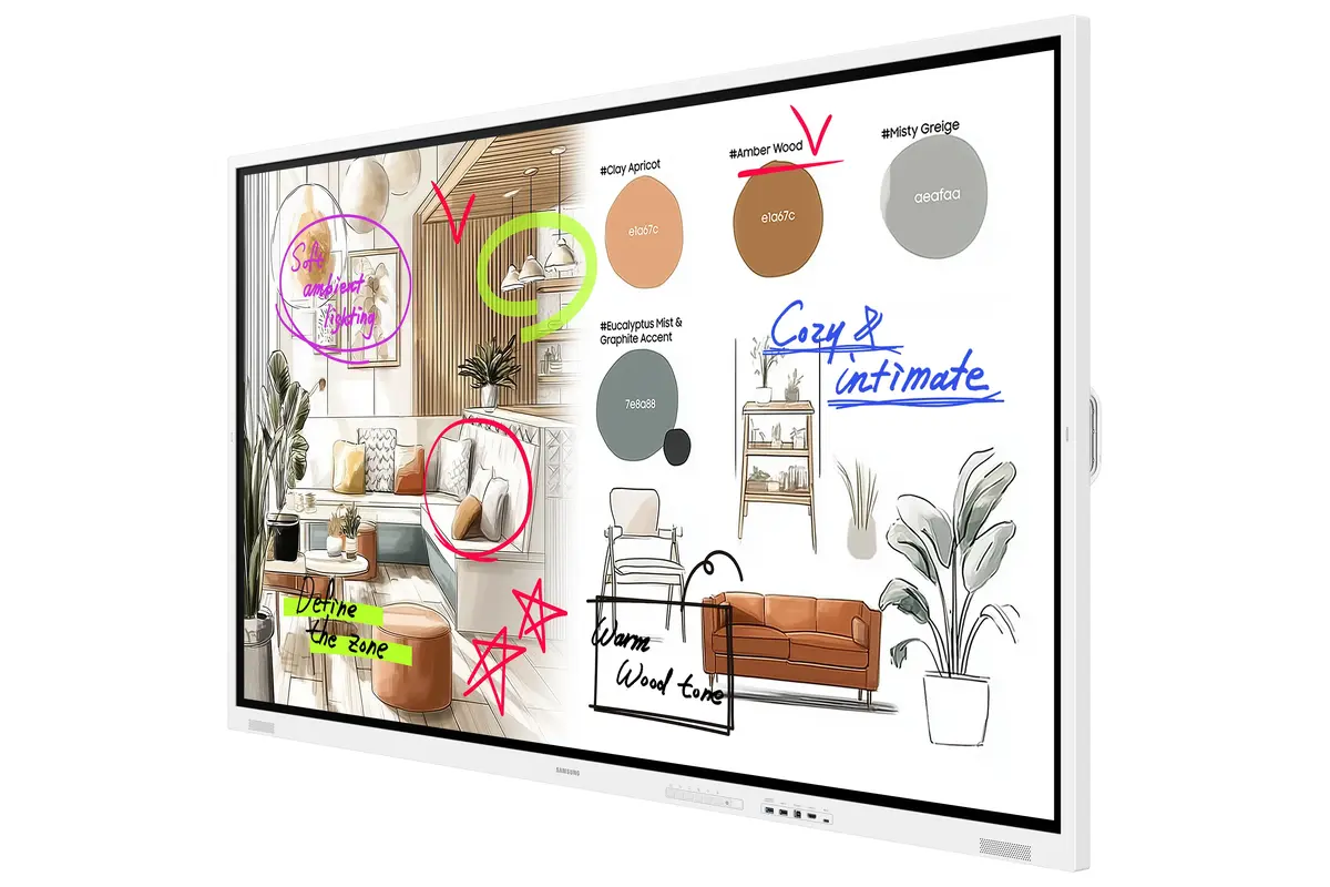Интерактивный дисплей Samsung The Flip 85 дюймов WMFX Photo 3