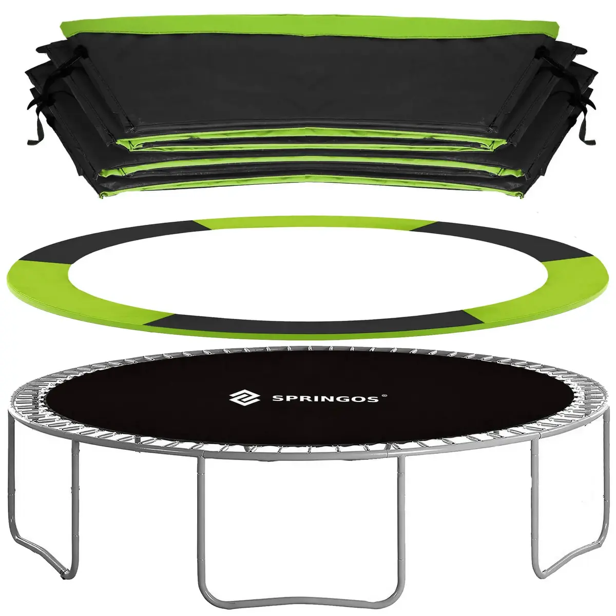 Защитный мат для батута Springos TP-8FT 244 см Photo 2