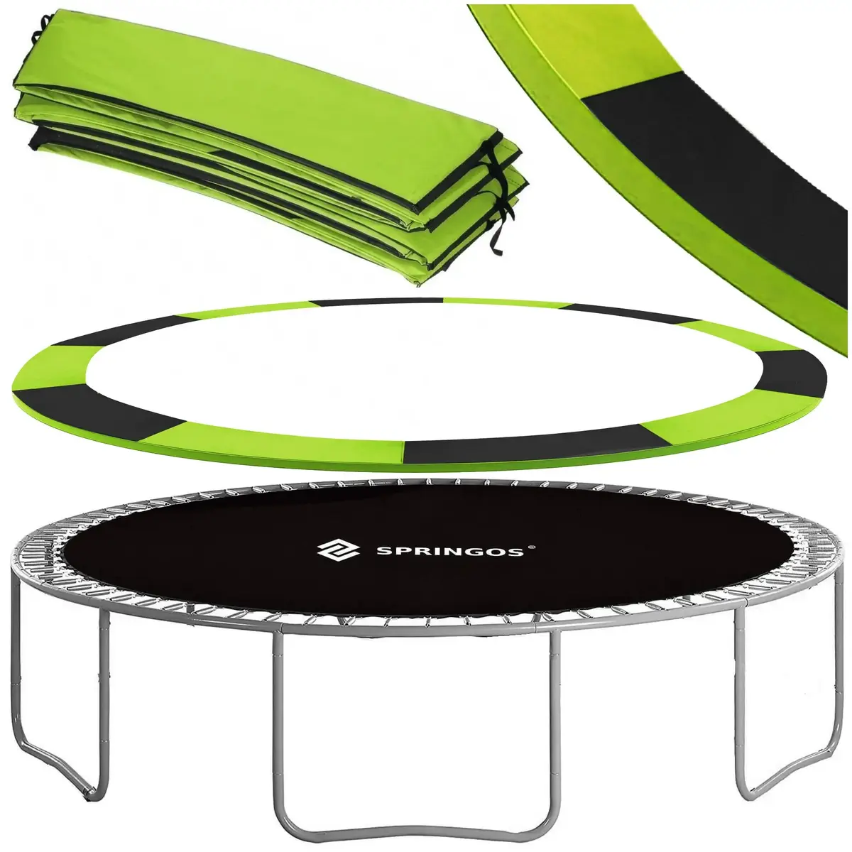 Защитный мат для батута Springos TP-8FT 244 см Photo 9