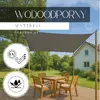 Springos SN0058 Rectangular Sun Shade Sail 4 x 3 m Photo 10