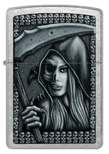 Zippo 46151 Grim Beauty Design pretvēja šķiltavas