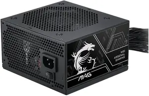 Datora barošanas bloks MSI MAG A750BN PCIE5 III 750W ATX 3.1 PCIe 5.1 80 PLUS melns