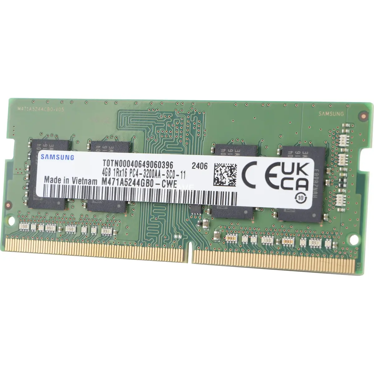 Оперативная память Samsung 4GB DDR4 3200MHz SO-DIMM M471A5244GB0 Photo 3
