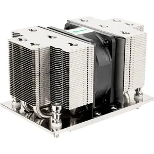 Silverstone SST-XE02-AM5B CPU Cooler for AMD AM5, 60mm Fan, Aluminium and Black