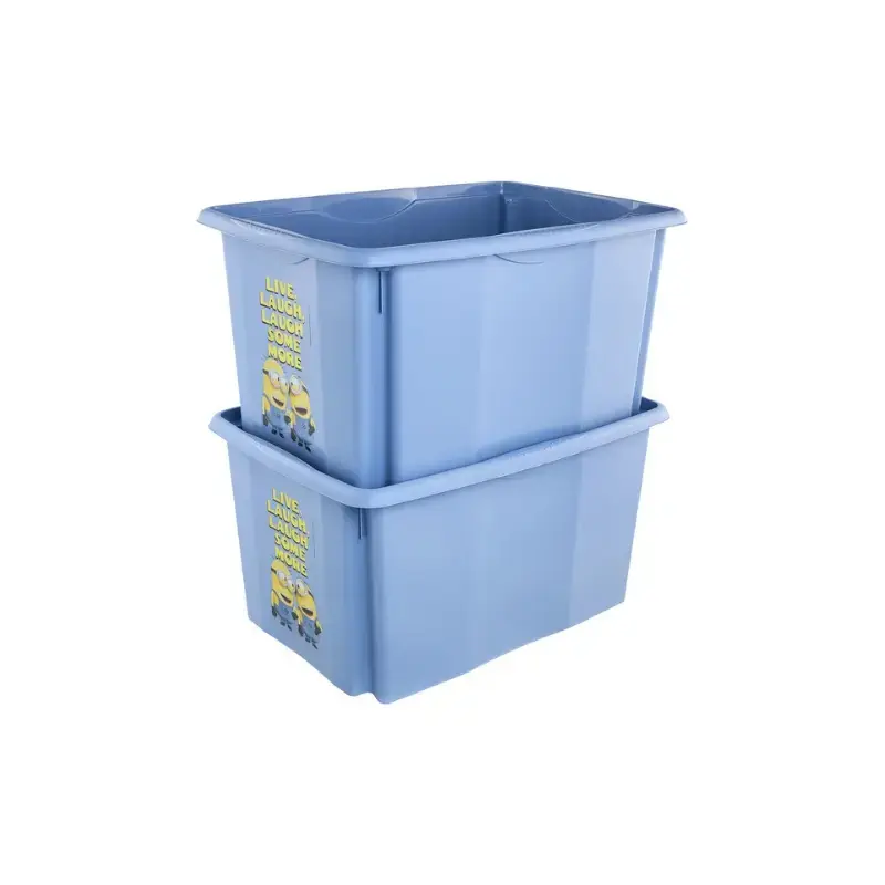 keeeper Karolina Minions Happiness Storage Box 45L Photo 3