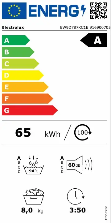 Electrolux EW9D787KC1E Tumble Dryer Photo 4