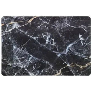 4Living Marble Table Placemat 30x45cm, Black