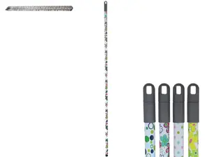 Gerimport Mop Handle Metal 140 cm