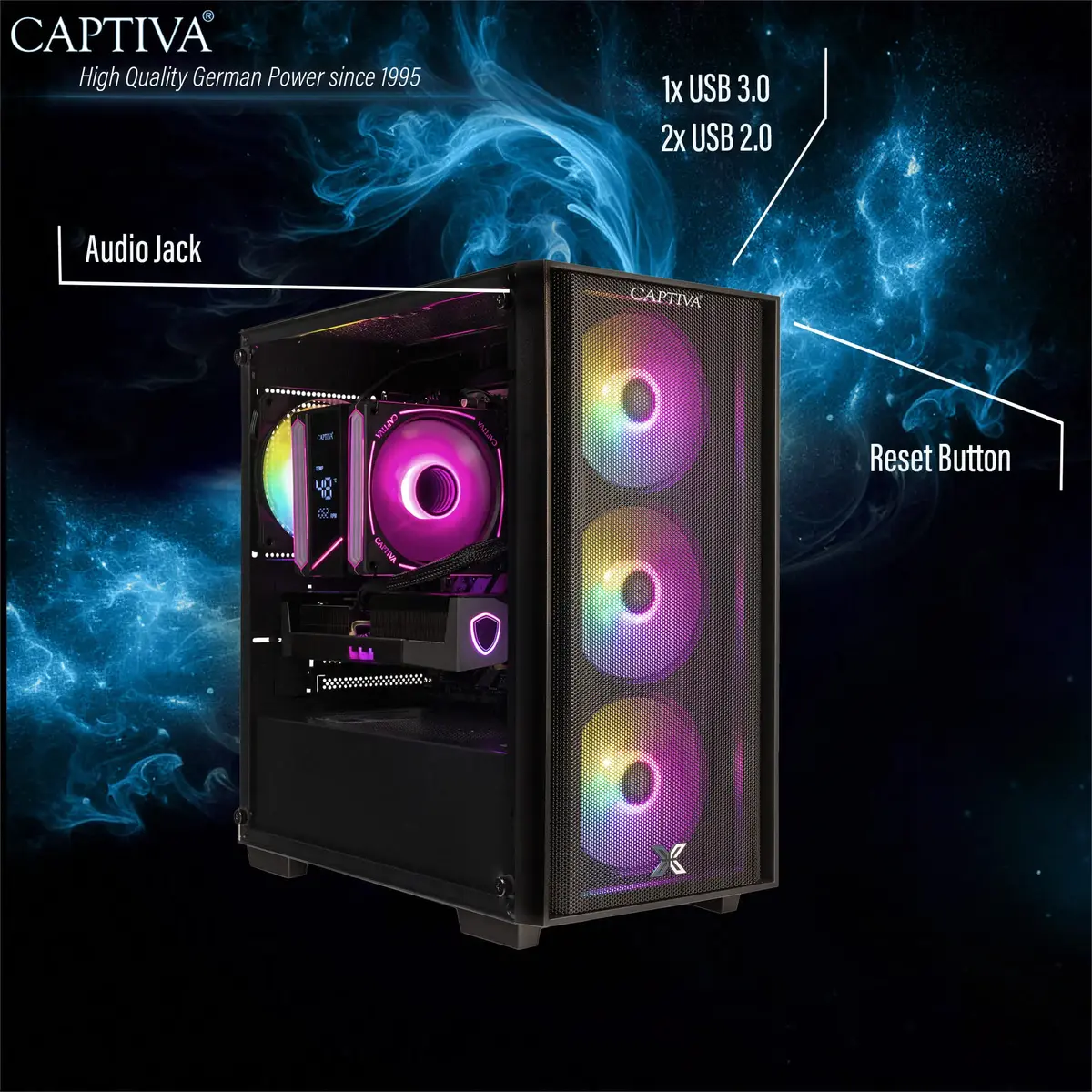 Dators Captiva Entry Gaming R10-2392 Photo 5